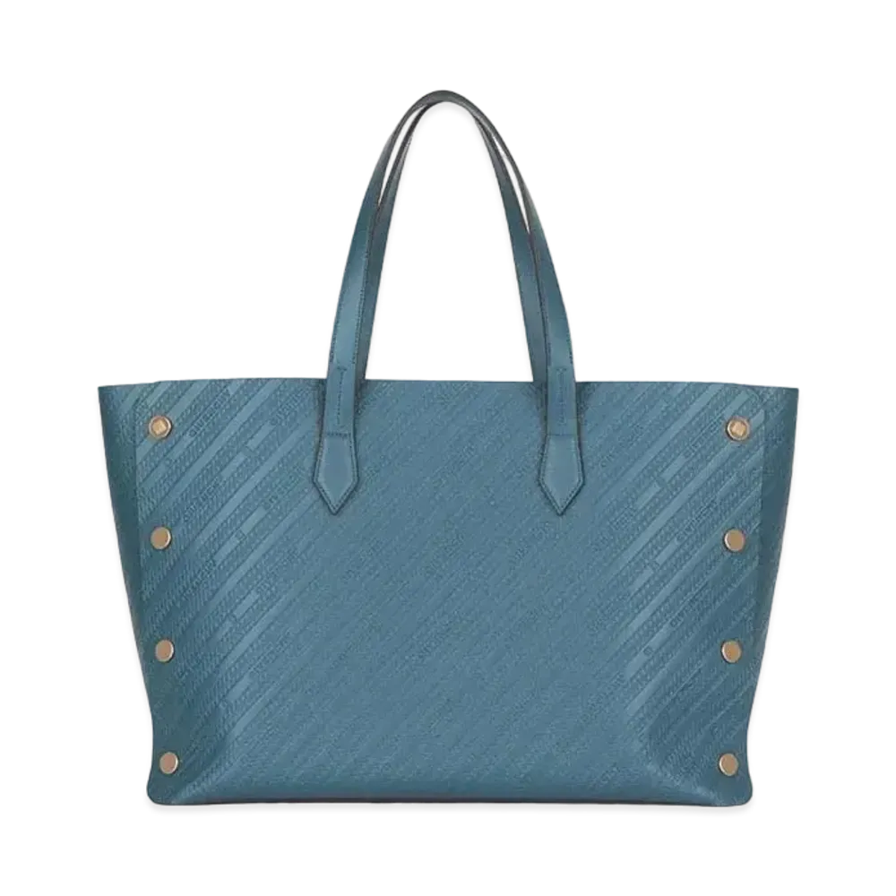 GIVENCHY Bond Leather Tote Bag "Light Blue"