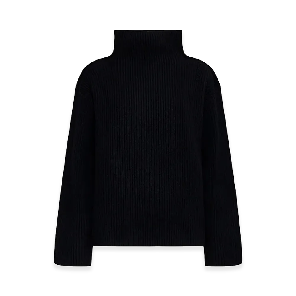 MARNI Women's Ribbed Sweater "Black"