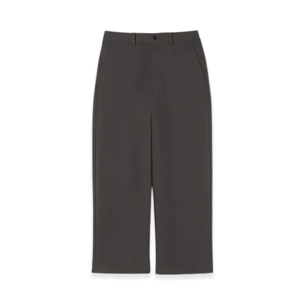 N.HOOLYWOOD COMPILE Wide Straight Trousers "Charcoal"