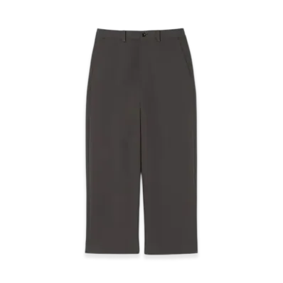 N.HOOLYWOOD COMPILE Wide Straight Trousers "Charcoal"