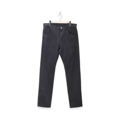 COMOLI Corduroy 5P Pants "Stone Navy"