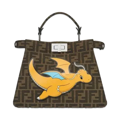 Pokemon x Fragment x FENDI Dragonite Peekaboo I See U Small "Multi Color"