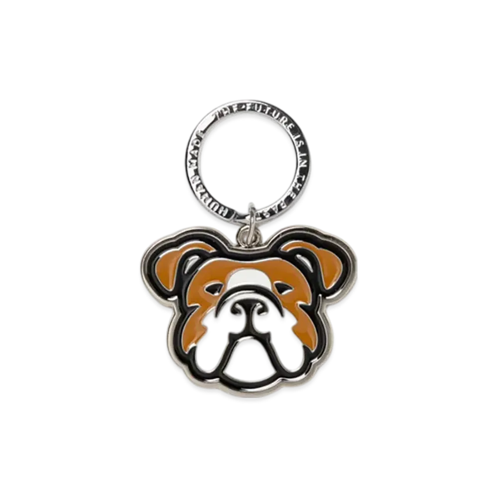 HUMAN MADE Animal Head Keyring "Brown"