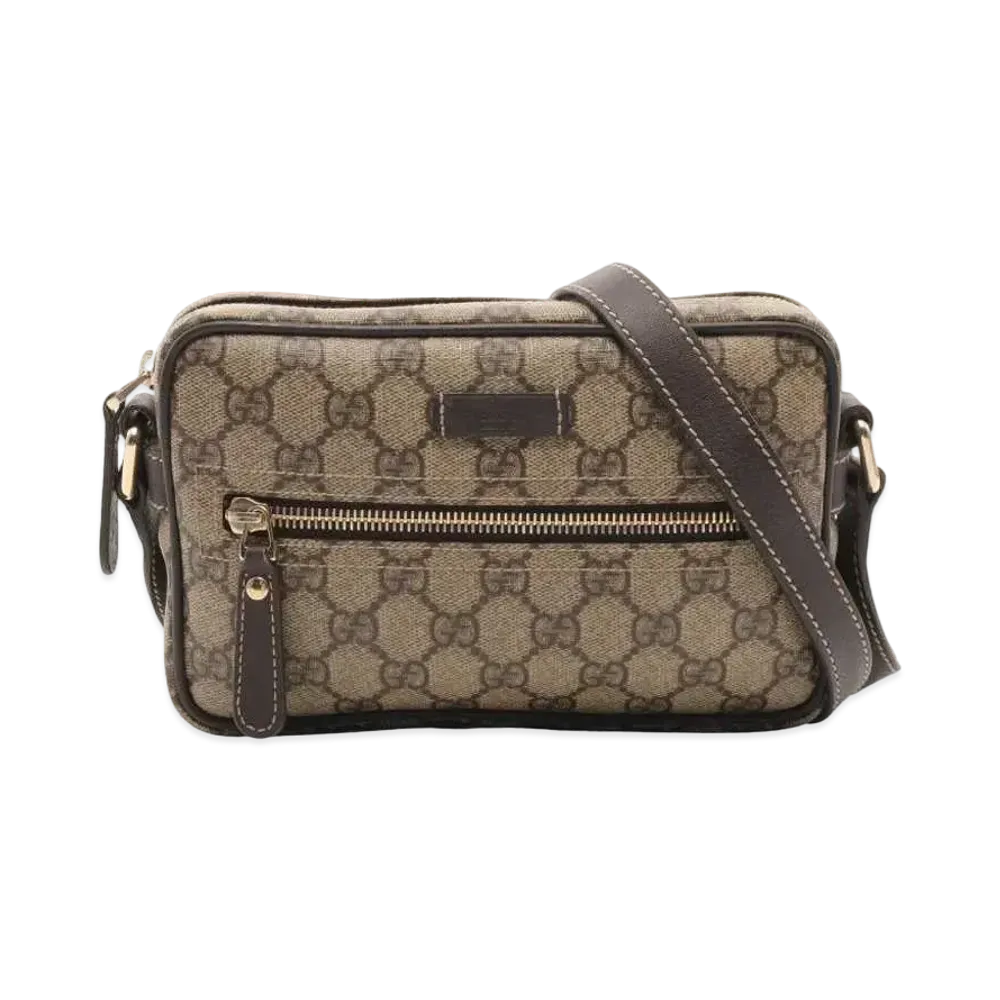 GUCCI GG Plus Shoulder Bag "Beige"