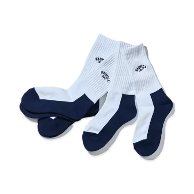 Reebok x NAUTICA 3Pac Sox For Women "White"