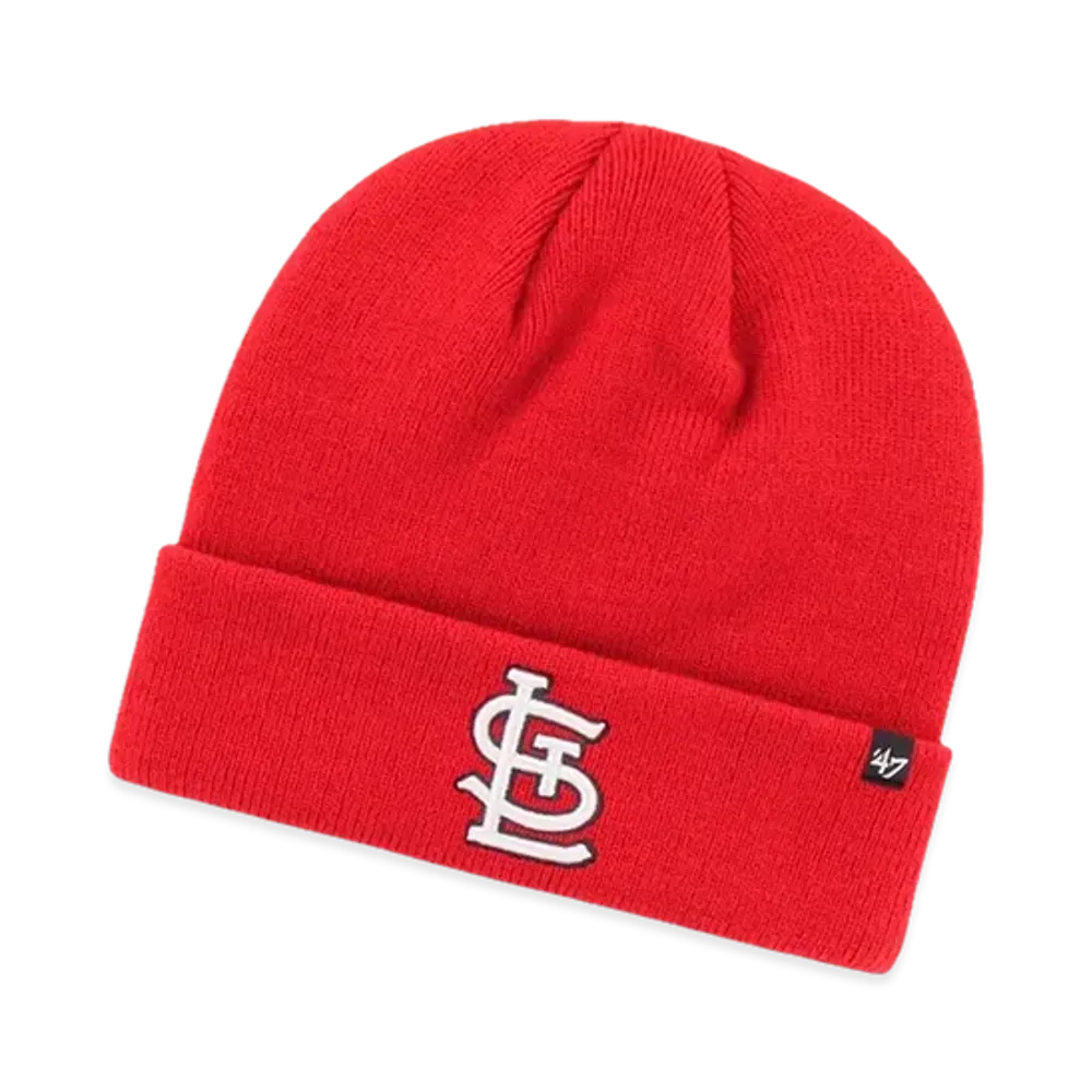 47 MLB Raised Cuff Knit "Cardinal Thread"