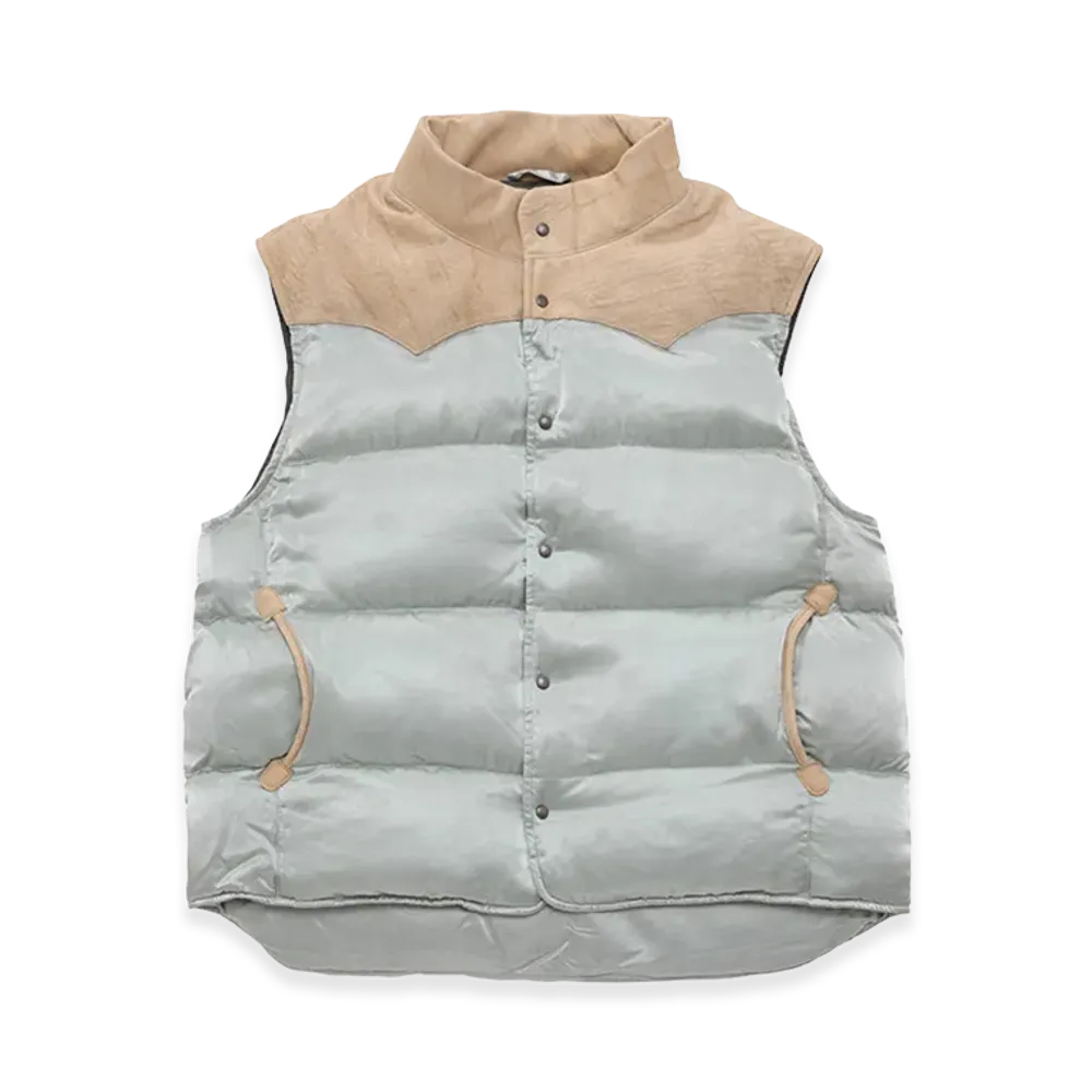 visvim Colter Down Vest "LT.Blue"