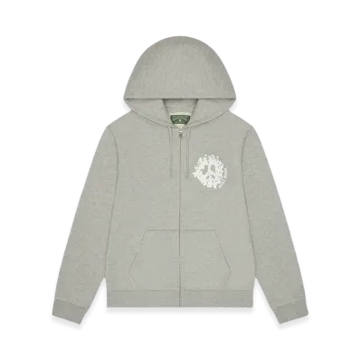 DENIM TEARS Denim University Zip Hoodie "Grey"