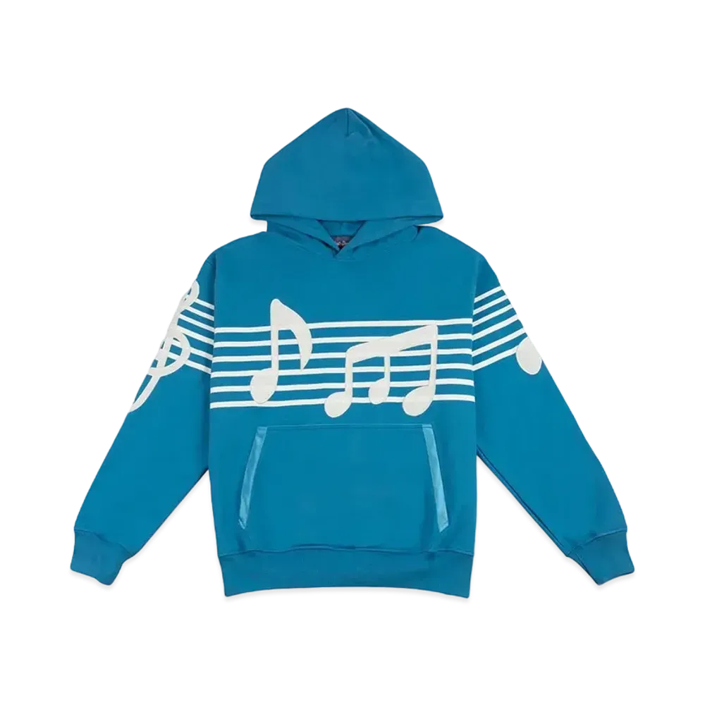 Just Don Sound Music Note Hoodie "Blue"