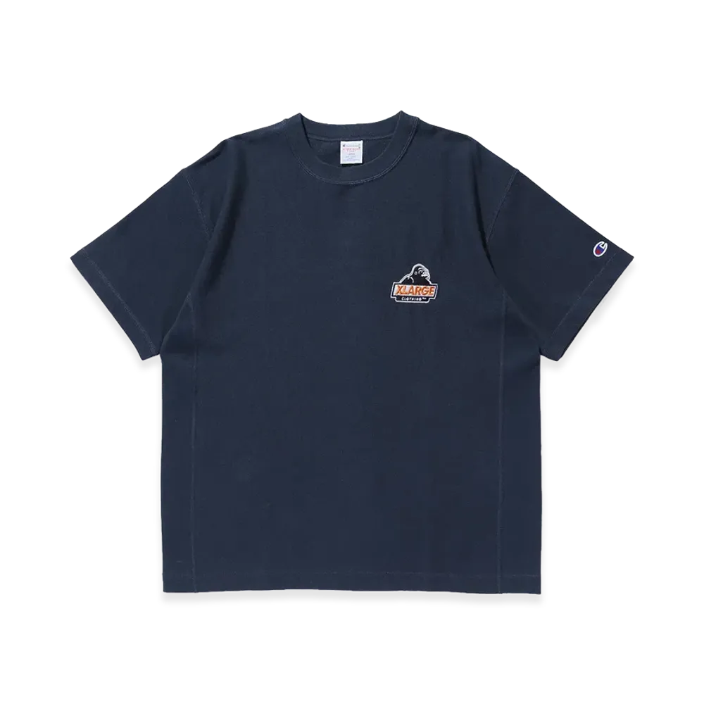 XLARGE x Champion S/S Tee "Navy"