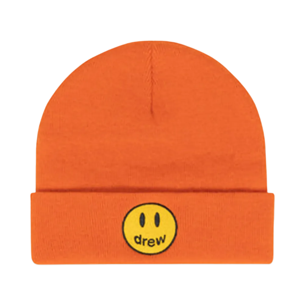 Drew House Mascot Rib Beanie "Orange"
