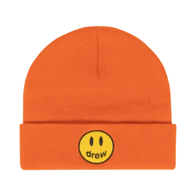 Drew House Mascot Rib Beanie "Orange"