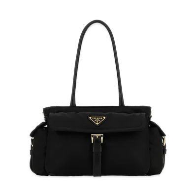 PRADA Women's Re-Nylon Medium Explore Shopping Bag "Black"