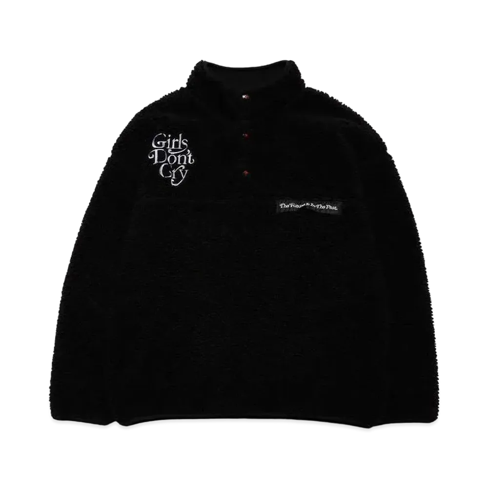 HUMAN MADE Girls Don ’t Cry fleece jacket "Black" / VERDY