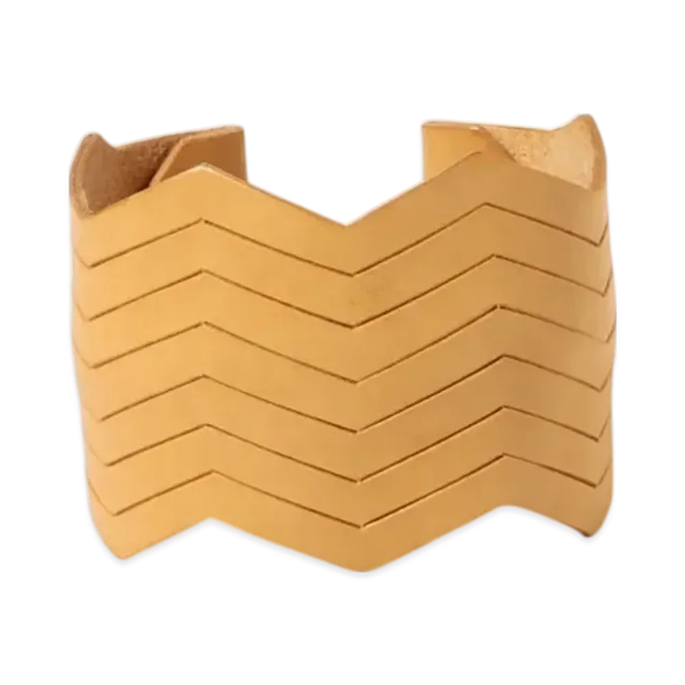 BEAMS Exclusive MOTORATORY / Leather Bangle L "Natural"