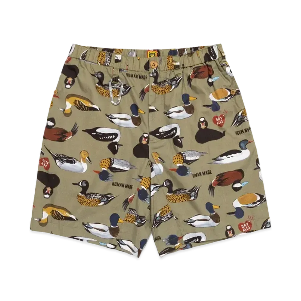 HUMAN MADE Duck Shorts "Olive Drab"