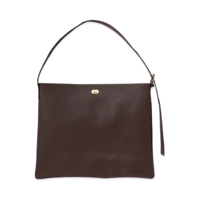 Hender Scheme Twist Buckle Bag L "Dark Brown"