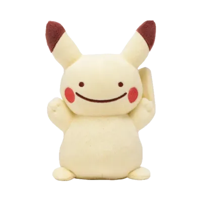 The Pokemon Company -Pokemon- Transform! Ditto Plush – Pikachu