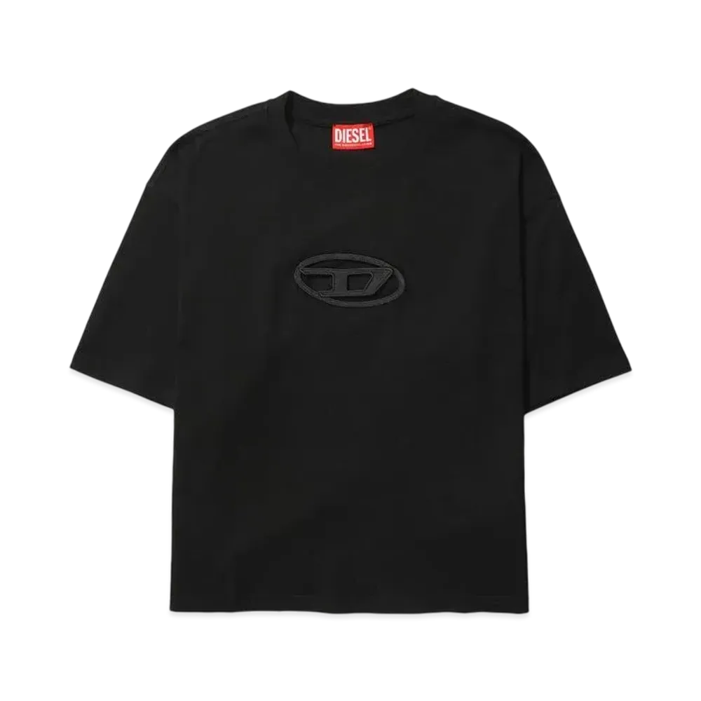 DIESEL T-BUXT-CROP-OD "BLACK"