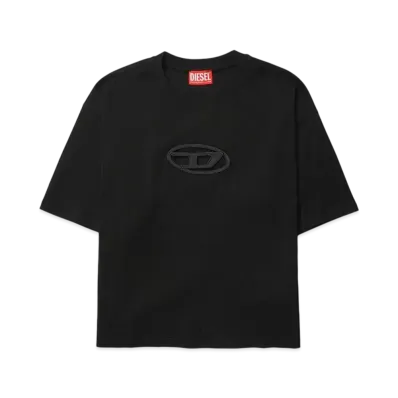 DIESEL T-BUXT-CROP-OD "BLACK"