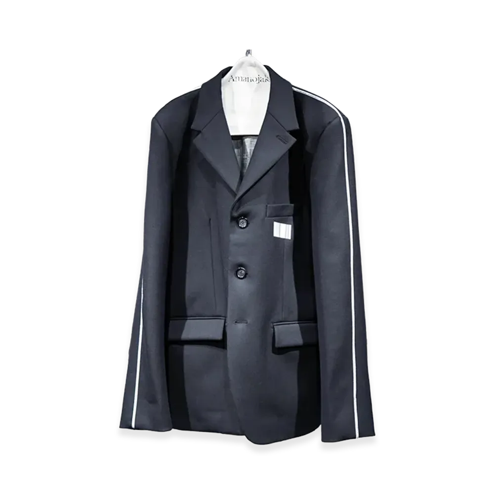VTMNTS Barcode Tailored Jacket "Black"