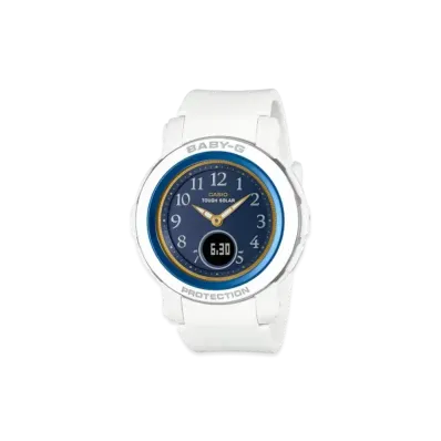 Casio BGA-290 Series Casio Watch 50th Anniversary Model "Blue/Gold/White" BGA-S290SS-2AJR