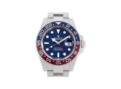 ROLEX GMT Master II "Blue/White Gold"
