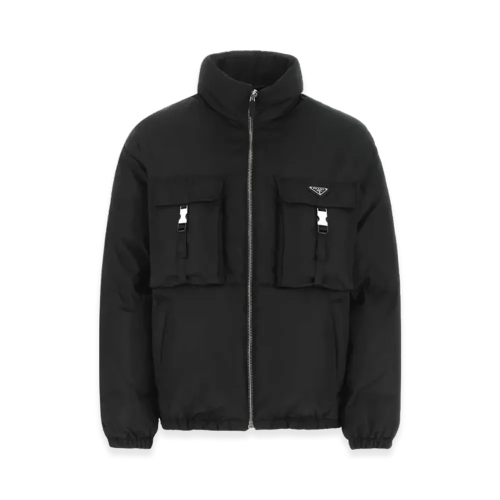 PRADA Re-Nylon Puffer Jacket "Black"