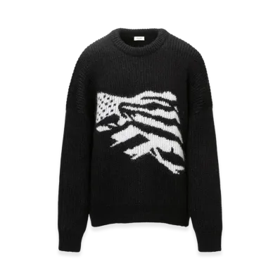 CELINE Crew Neck Knit "Black"