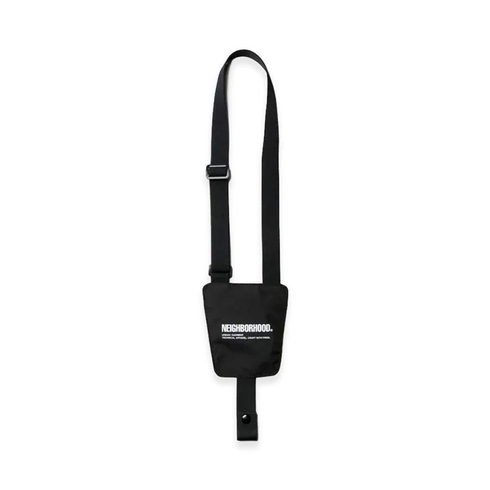 NEIGHBORHOOD CI Luggage Hold Band "Black"