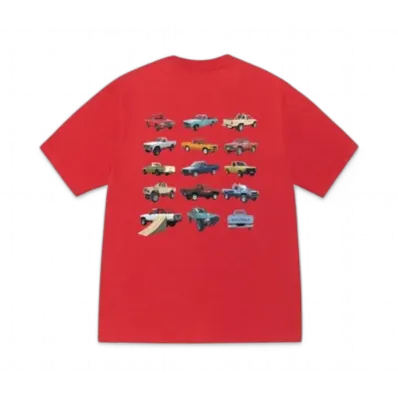 Stussy Pickup Tee "Red"