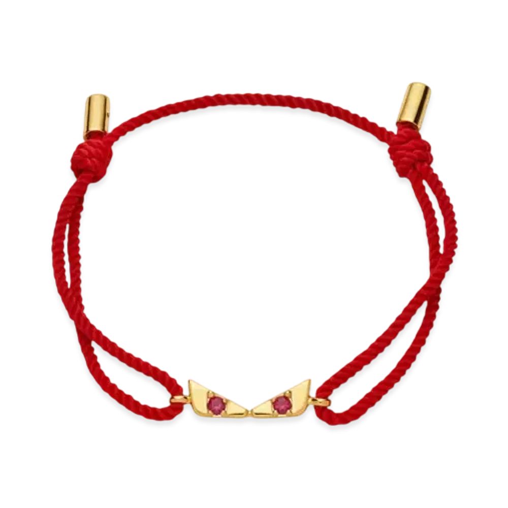 FENDI Bracelet Lunar New Year Metal "Red"