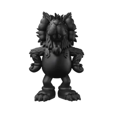 KAWS / General Mills -MONSTER CEREALS- Fruit Brute Figure Black Edition