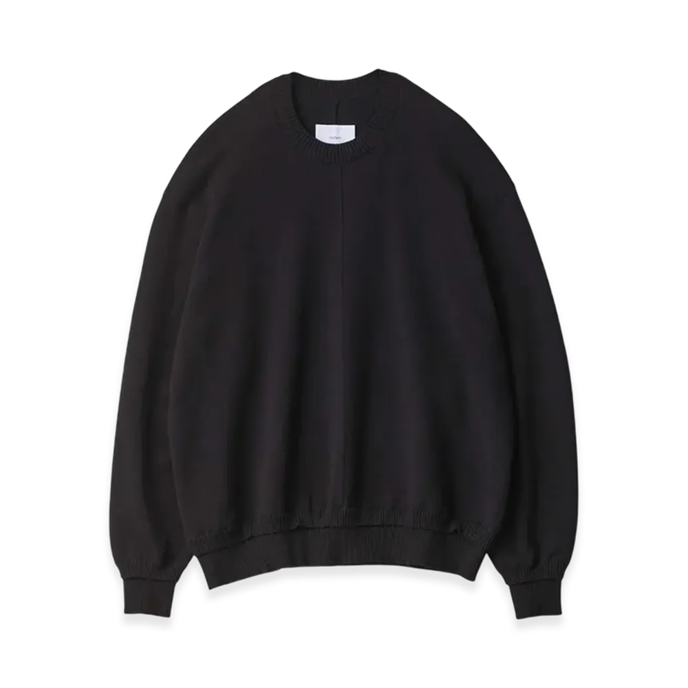 ssstein Cotton Smooth Knit LS "Black"