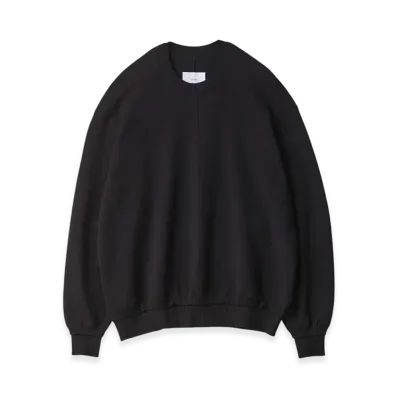 ssstein Cotton Smooth Knit LS "Black"