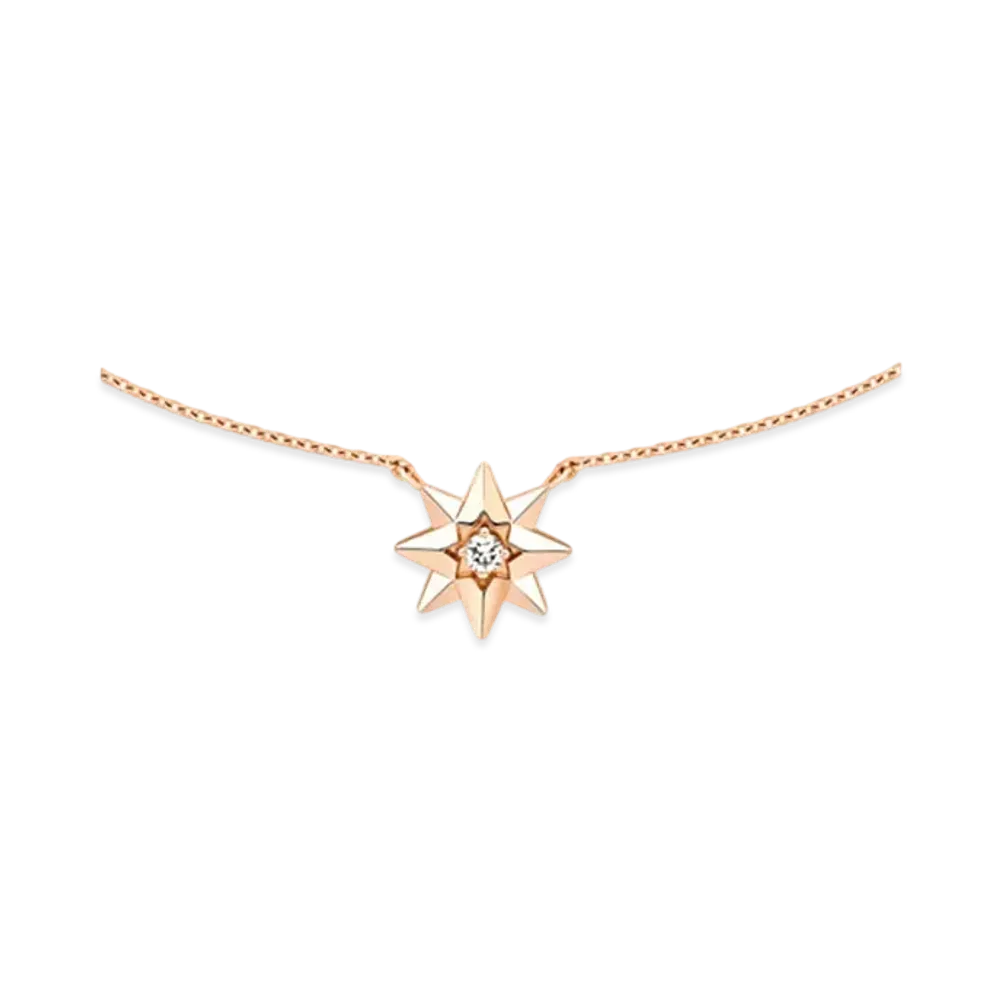 Dior Etoile des Vents Necklace Diamond "Pink Gold"