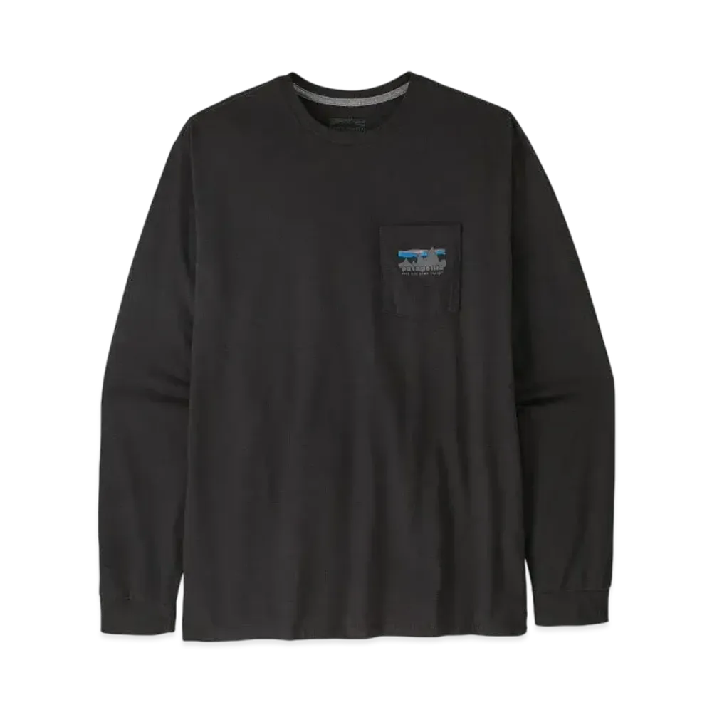 Patagonia Men's Longsleep 73 Skyline Pocket Responsibility "Black"