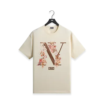 Kith Floral NY Tee "Sandrift"