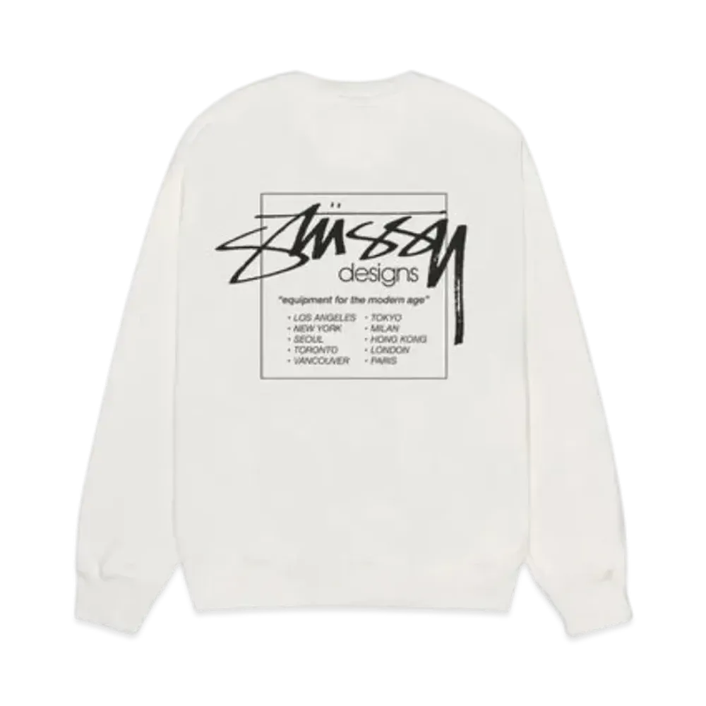 Stussy Modern Age Crew Pigment Dyed "Natural"