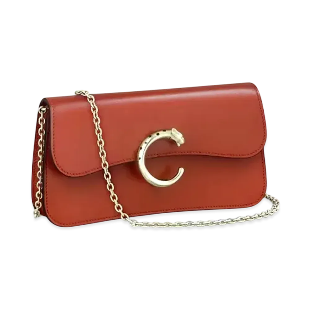 Cartier Chain Bag Mini, Panthere de Cartier "Chestnut"