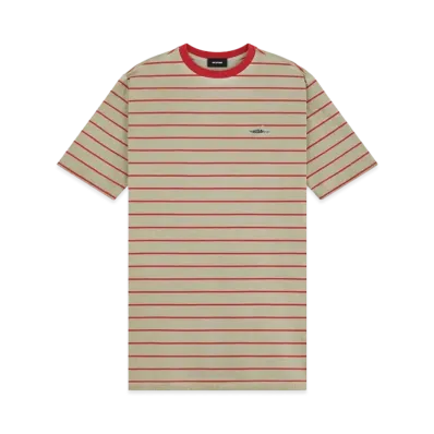 WE11DONE Stripe T-shirt "Red"