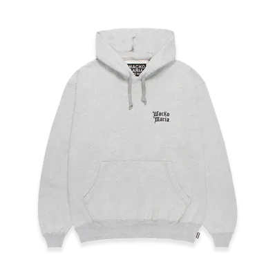 WACKO MARIA Heavy Weight Hooded Sweat Shirt "Gray"