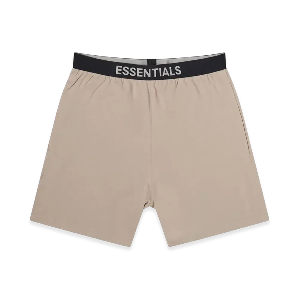 FEAR OF GOD Essentials Lounge Shorts "Tan"