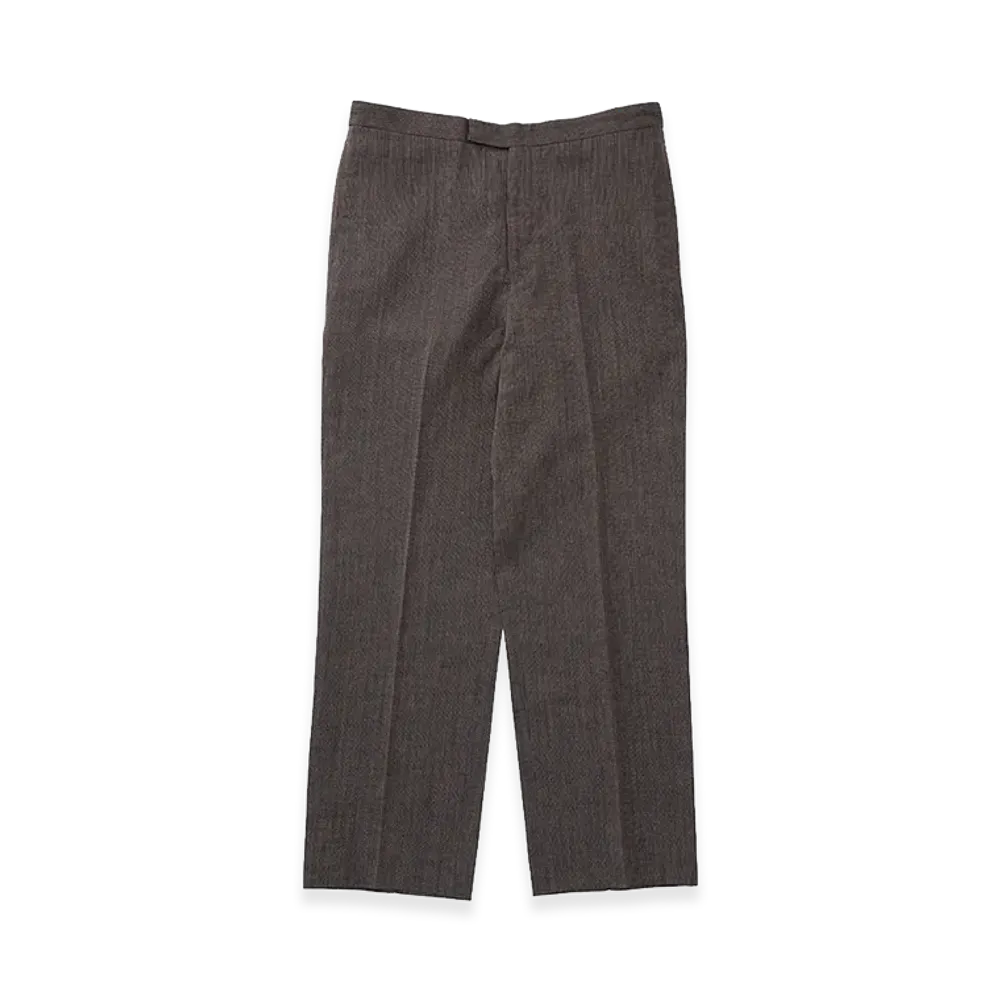 visvim Wide Slacks Santome "Charcoal"