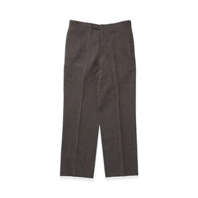 visvim Wide Slacks Santome "Charcoal"