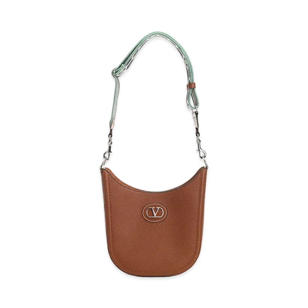 Valentino Women's "Vlogo Signature" Shoulder Bag "Brown"