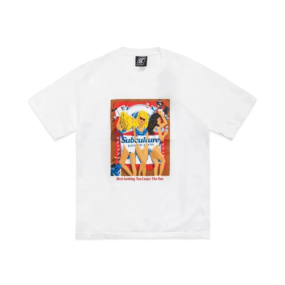 Subculture Bad Girl T-Shirt "White"