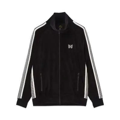 Needles LHP Exclusive Track Jacket -C/PE Velour "Black"