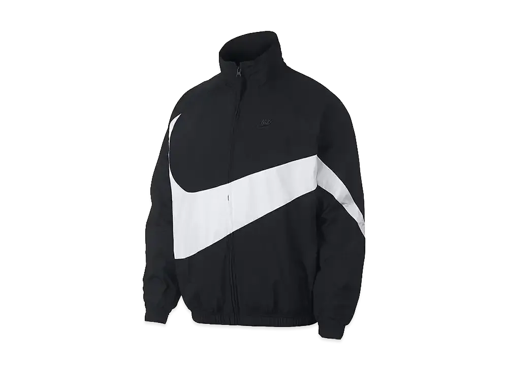 Nike Big Swoosh Nylon Jacket "Black"