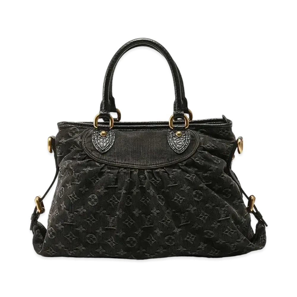 Louis Vuitton Neo Kaby MM Monogram Denim "Noir"